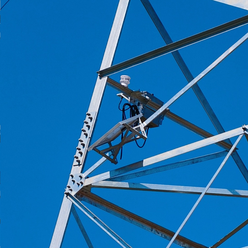 2025.09.18 输电线路导线舞动在线监测装置 安装案例