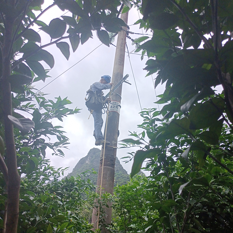 2023.06.28 架空线路图像视频监测装置（AI枪机）安装案例