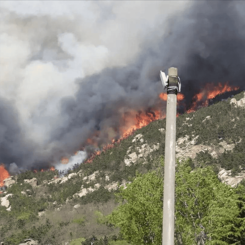 Transmission line fire monitoring equipment: intelligent 