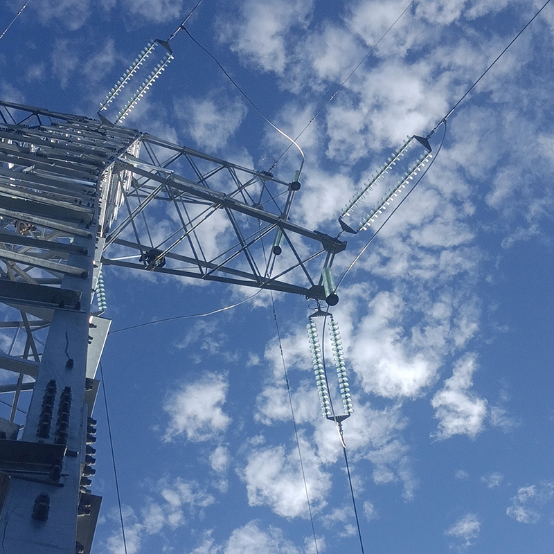 2023.12.26 输电线路等值覆冰在线监测装置 设备安装案例