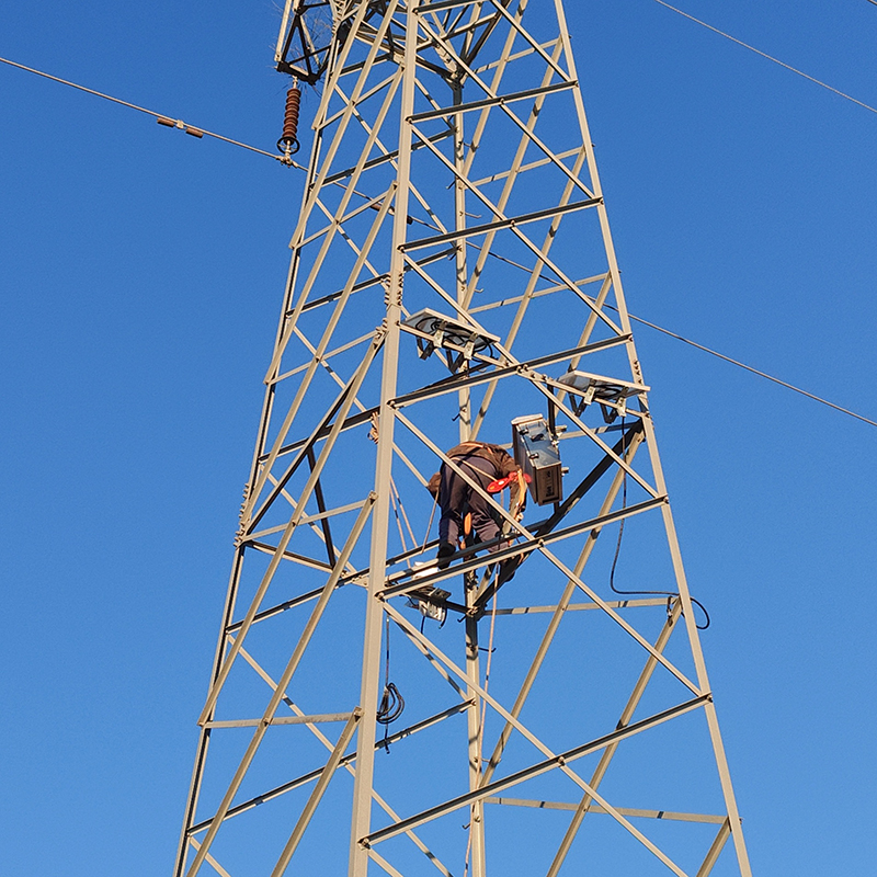2025.01.16 输电线路图像视频监测装置(双目协同) 安装案例