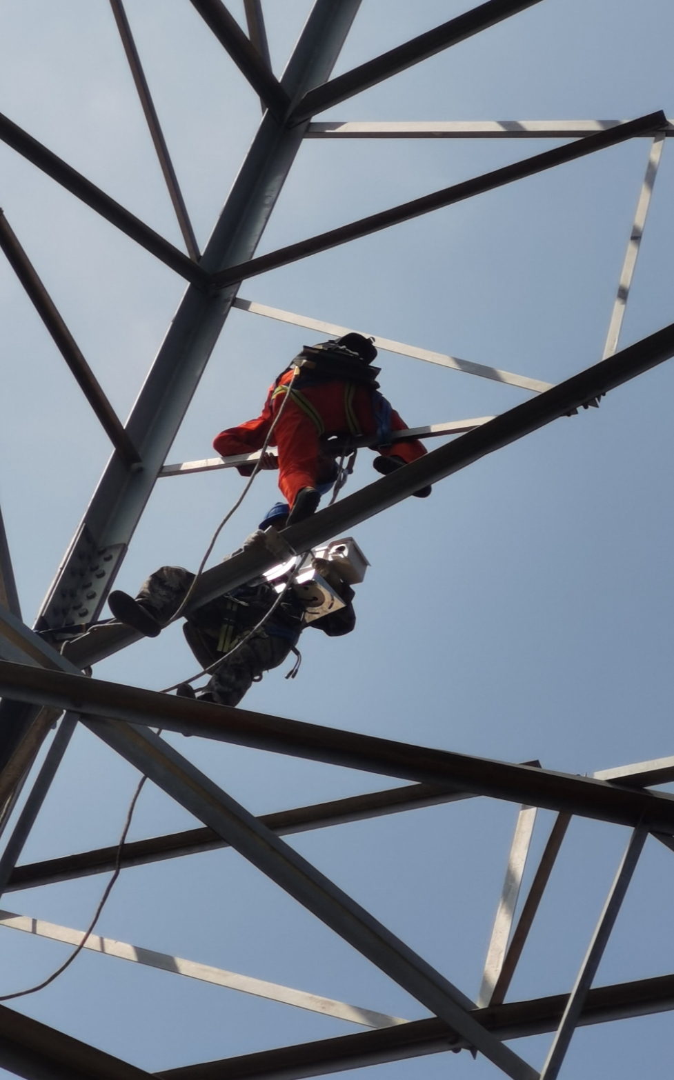 2023.02.28输电线路图像视频监测装置(AI球机)安装案例