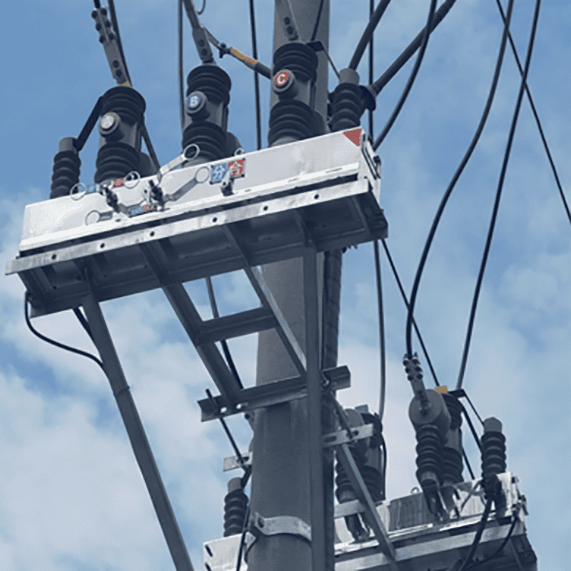 新型一二次融合成套柱上断路器故障测距装置,配网定位新品