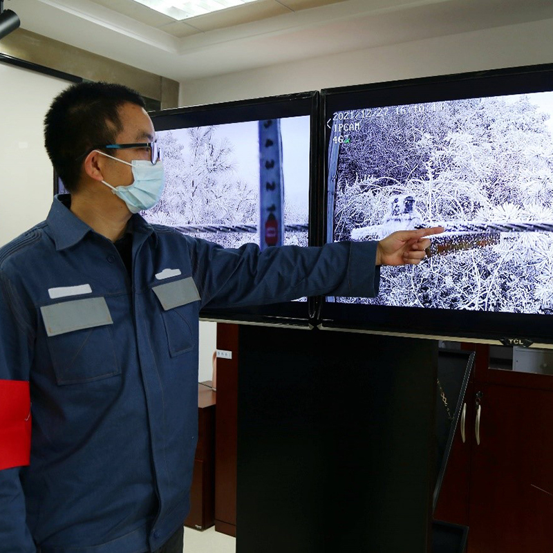 輸電線路可視化移動式覆冰監(jiān)測裝置 現(xiàn)場直觀的了解線路覆冰情況