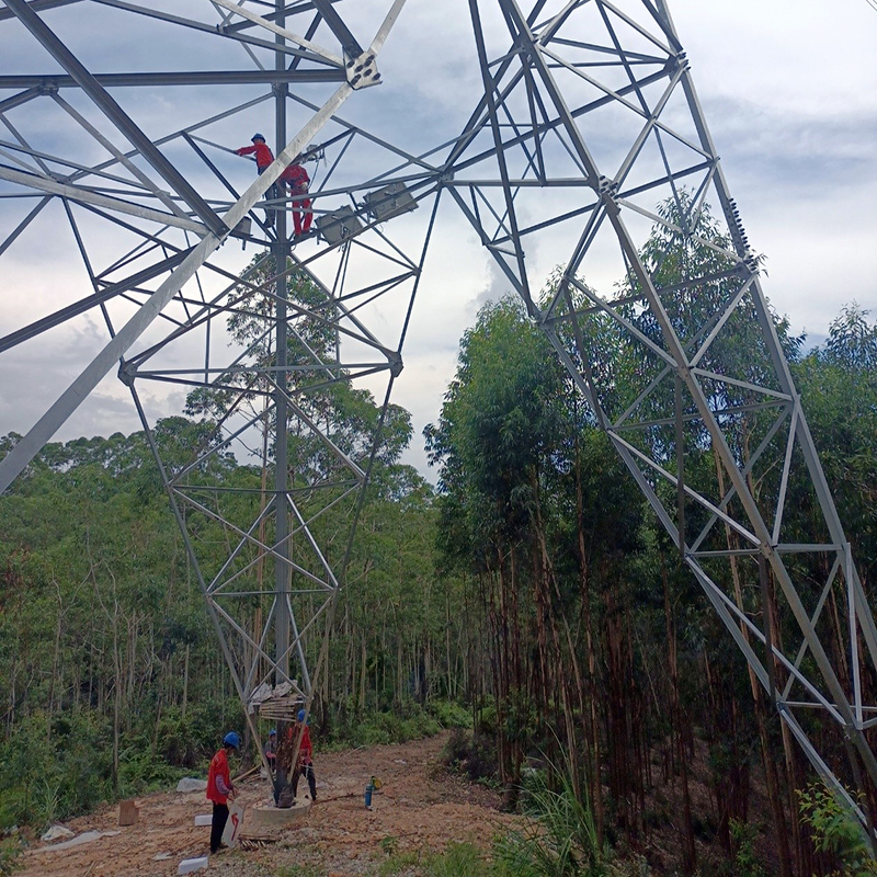 输电线路北斗地质灾害在线监测装置,遏制杆塔倾斜倒塌风险