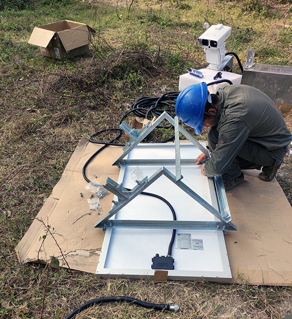 电力红外热成像监测,输电线路防山火在线监测预警系统