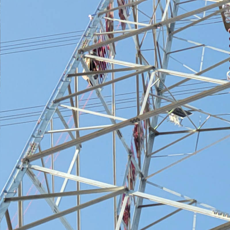 2025.10.16 输电线路等值覆冰在线监测装置 安装案例