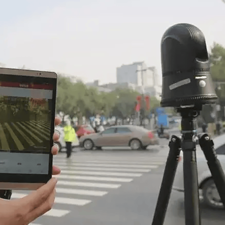 5G布控球實現一體化交通智慧執法，保障春運出行交通安全