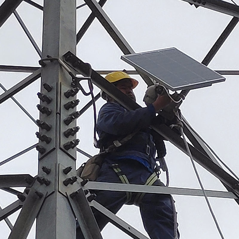 2024.01.11 输电线路图像视频监测装置(简易球机)安装案例