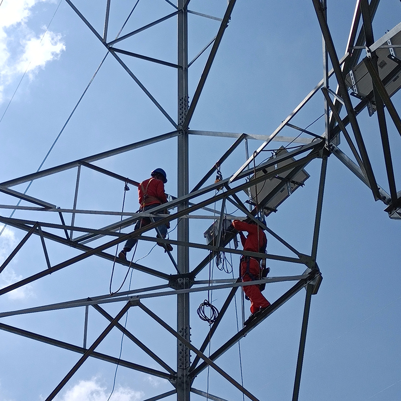 2023.07.13 架空线路云台球机(AI球机) 设备安装案例