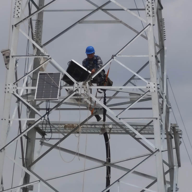 2025.08.21 输电线路在线监测装置(AI球机) 安装案例