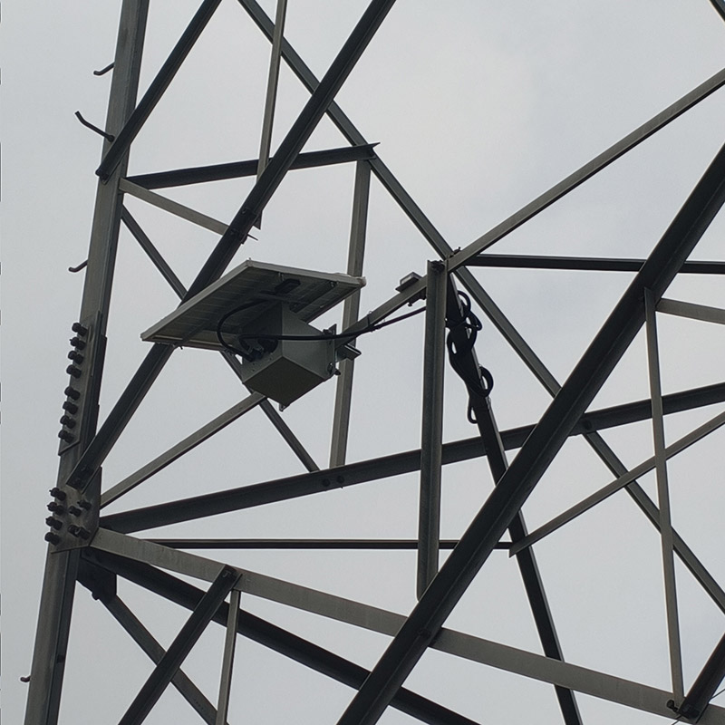 2025.07.01 输电线路塔杆倾斜在线监测装置 安装案例