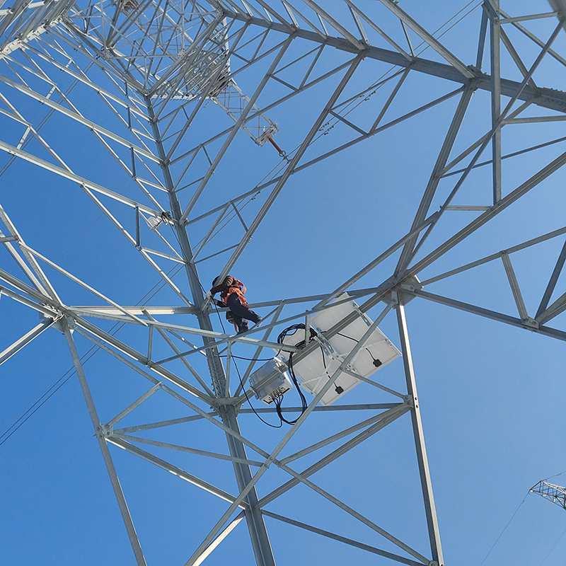 2023.12.25 架空线路图像视频监测装置(双光球机) 设备安装案例