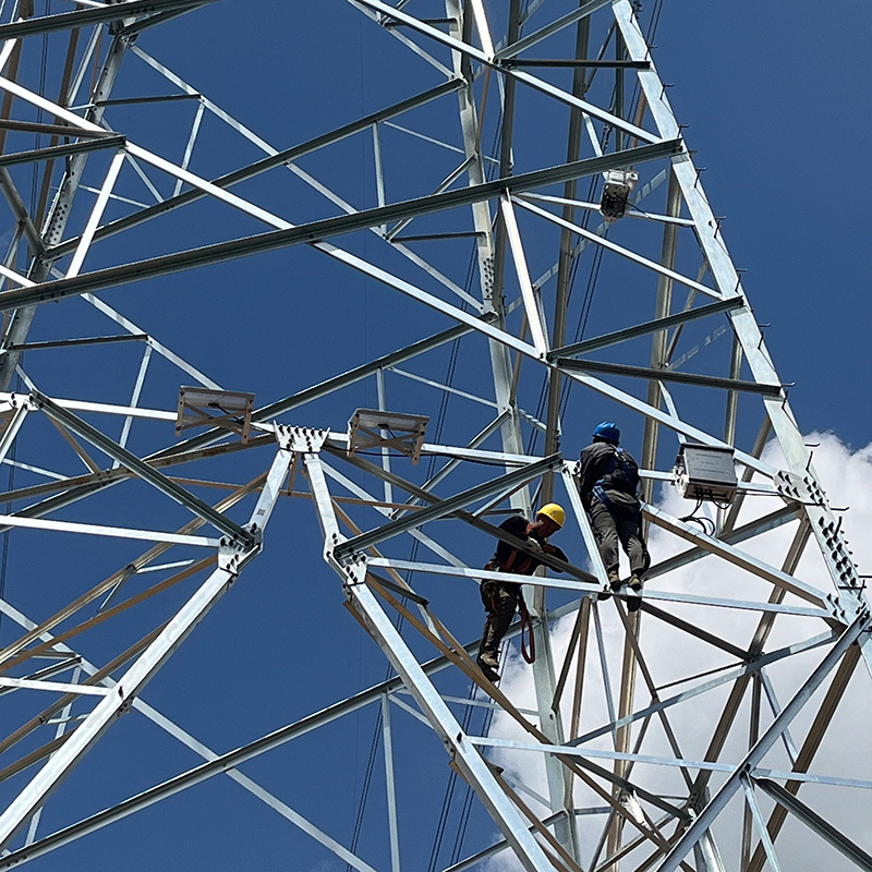 2025.09.16 输电线路在线监测装置(AI球机) 安装案例