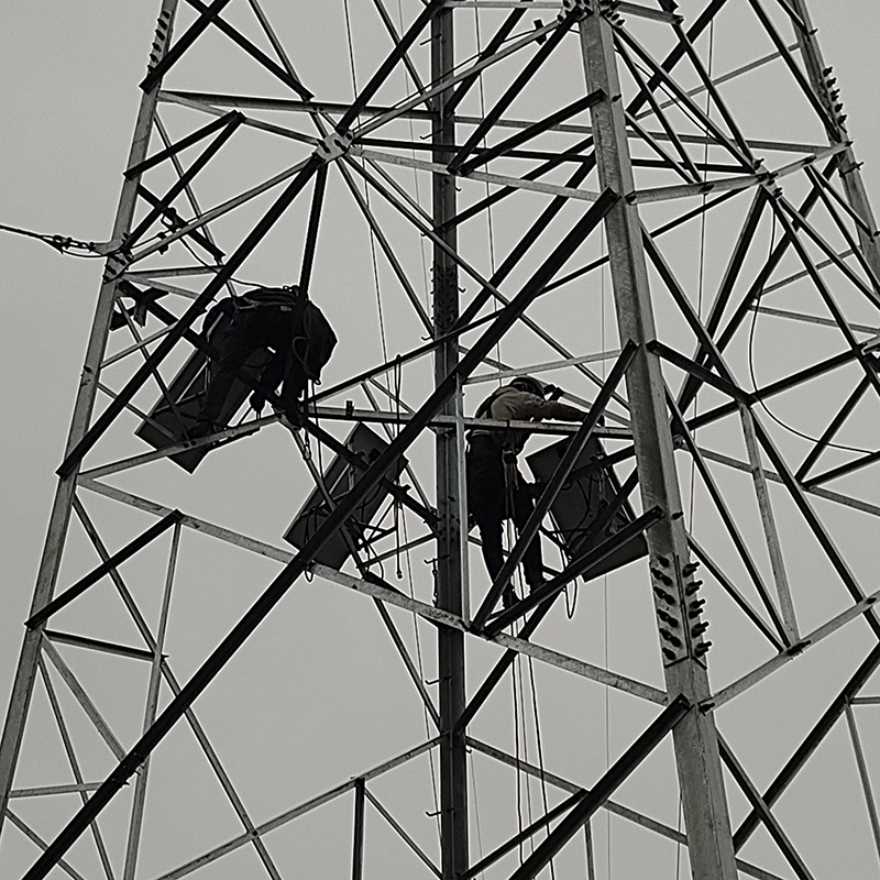 2024.01.29 输电线路图像视频监测装置(综合球机) 设备安装案例