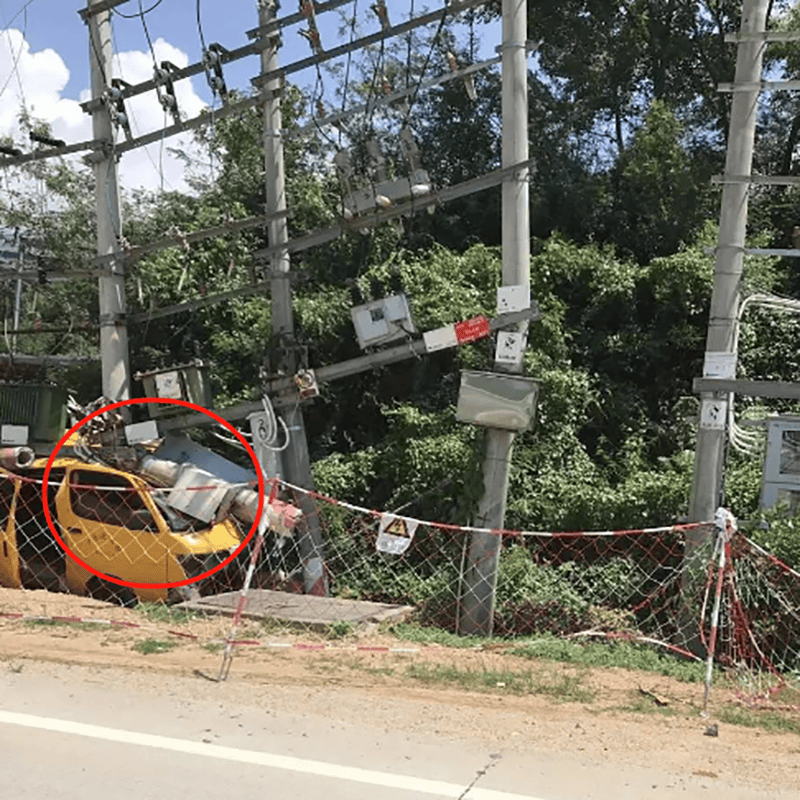 高壓電子警示牌，協助智慧工地建設