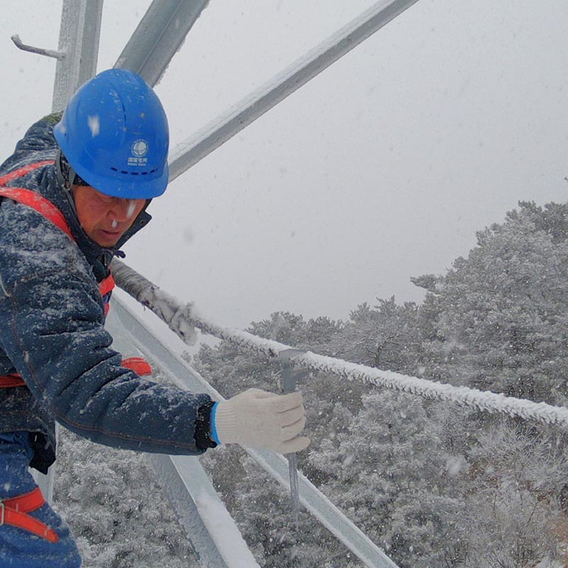 输电线路等值覆冰监测装置，保障冬季电网安全