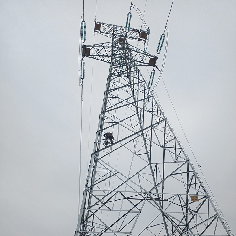 2023.12.20 输电线路图像视频监测装置(简易球机) 设备安装案例