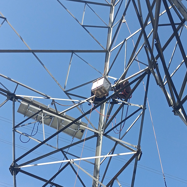 2023.07.11 输电线路山火云台(防山火监测装置)安装案例