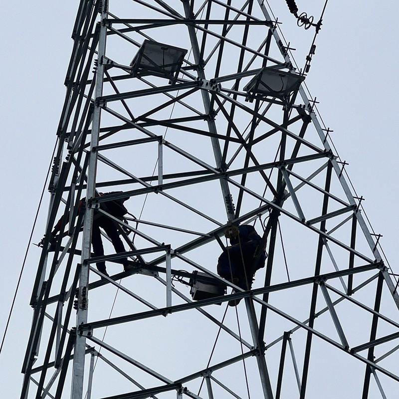 2025.06.16 架空线路在线监测装置(三跨视频) 安装案例